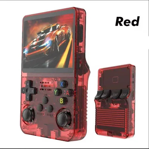 EW Green R36S Retro Handheld Game Console with Linux System and 3.5 Inch IPS Screen - for just $70.42! 