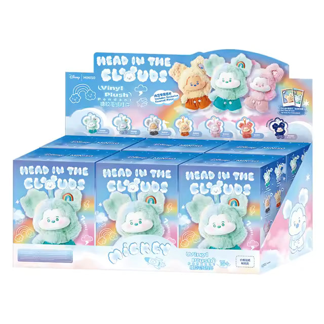 MINISO Mickey Head in The Clouds Plush Series Blind Box - for just $24.49! 