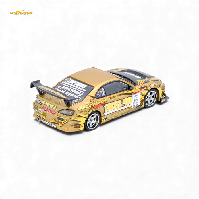 (Pre-Order) INNO64 Top Secret Silvia S15 D1GP 2004 Gold 1:64 - for just $29.99! 