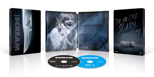 Scream (1996) - Limited Edition Steelbook (4K Ultra HD + Blu-ray + Digital) - for just $37.99! 