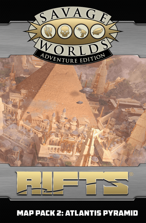 Rifts for Savage Worlds: Map Pack 2 - Atlantis Pyramid - for just $14.99! 