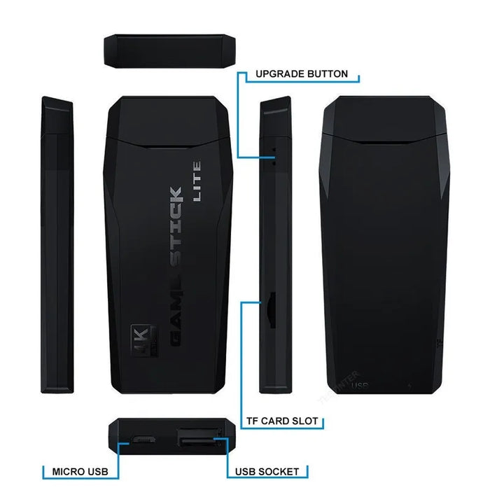 20000 Games Mini Game Console – 4K HD Retro Handheld TV Stick - for just $47.59! 