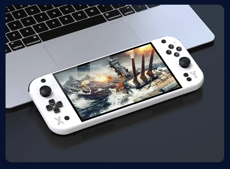 G90 Handheld Game Console – 7-inch 64GB Retro Arcade Gaming Device - for just $111.99! 