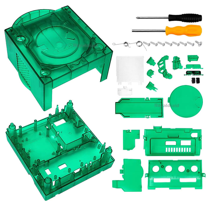 Gamecube Full Replacement Console Shell Housing Translucent Green - for just $62.99! 