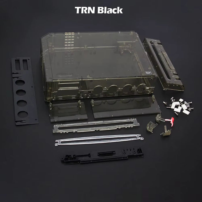 Nintendo Wii Replacement Shell Housing Smoke Black Clear Transparent - for just $27.99! 