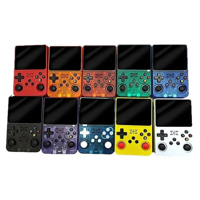 EW Green R36S Retro Handheld Game Console with Linux System and 3.5 Inch IPS Screen - for just $70.42! 