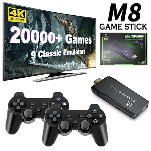 20000 Games Mini Game Console – 4K HD Retro Handheld TV Stick - for just $47.59! 