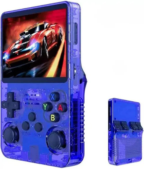 EW Green R36S Retro Handheld Game Console with Linux System and 3.5 Inch IPS Screen - for just $70.42! 