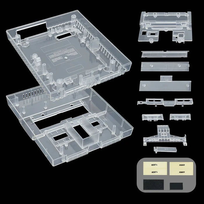 Super Nintendo Replacement Console Shell Housing SNES Clear Translucent - for just $66.99! 