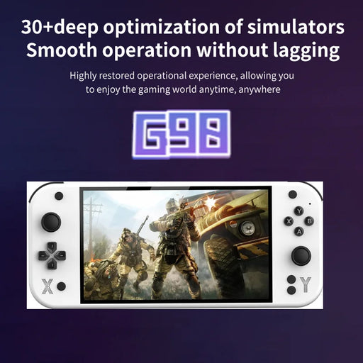 G90 Handheld Game Console – 7-inch 64GB Retro Arcade Gaming Device - for just $111.99! 