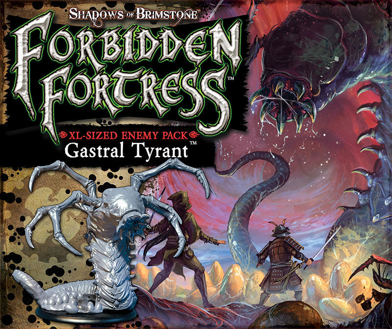 Shadows of Brimstone: Forbidden Fortress - Gastral Tyrant XL Enemy Pack - for just $34.95! 