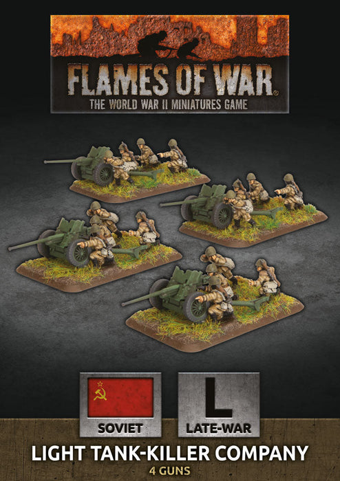 Flames of War: Soviet Light Tank-Killer Company (Late War) - for just $32! 