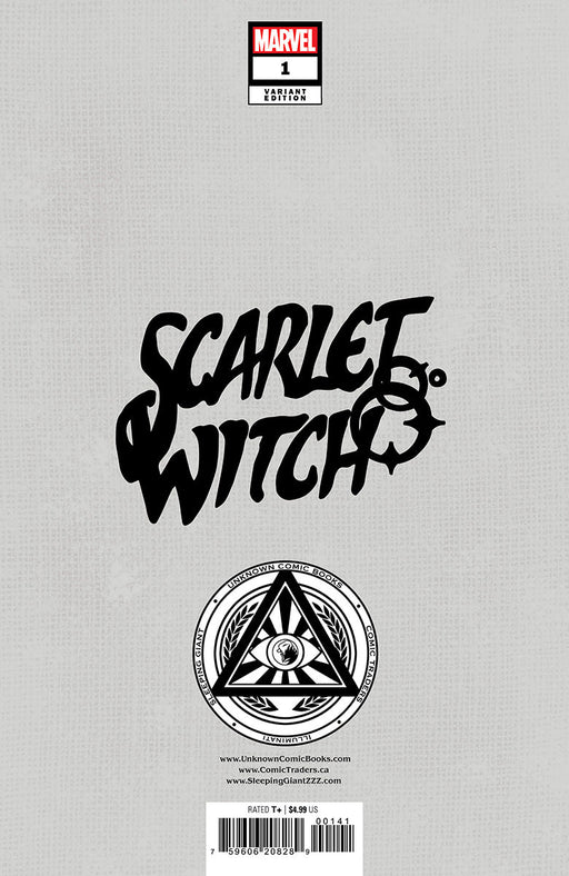 Scarlet Witch #1 Unknown Comics Puppeteer Lee Exclusive Var (06/12/2024) - for just $5! 