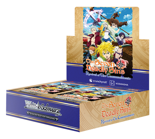 Weiss Schwarz: The Seven Deadly Sins - Revival of the Commandments Booster Box - for just $61.95! 