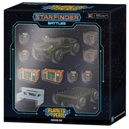 Starfinder Battles: Planets of Peril - Docking Bay Premium Set - for just $59.99! 