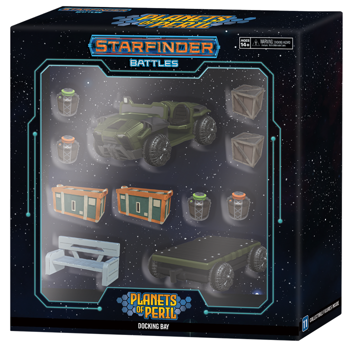 Starfinder Battles: Planets of Peril - Docking Bay Premium Set - for just $59.99! 