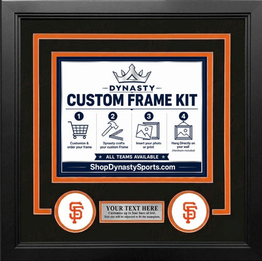 San Francisco Giants Custom MLB Baseball 16x20 Picture Frame Kit (Multiple Colors) - for just $62.99! 