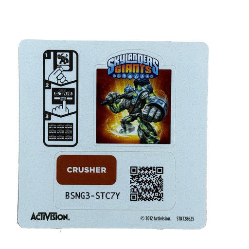 Crusher (Sticker Sheet) - for just $1! 