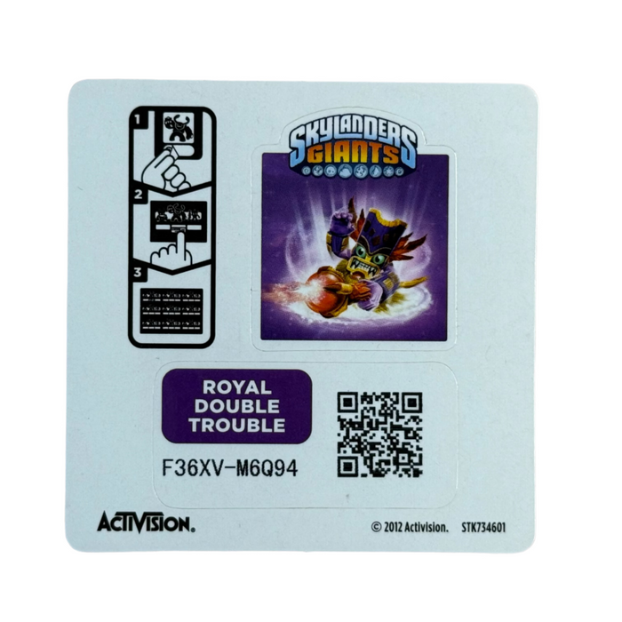 Double Trouble (Royal) (Sticker Sheet) - for just $15! 