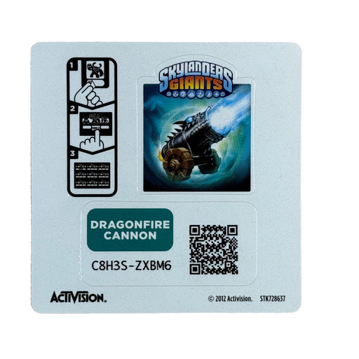 Dragonfire Cannon (Sticker Sheet) - for just $1! 