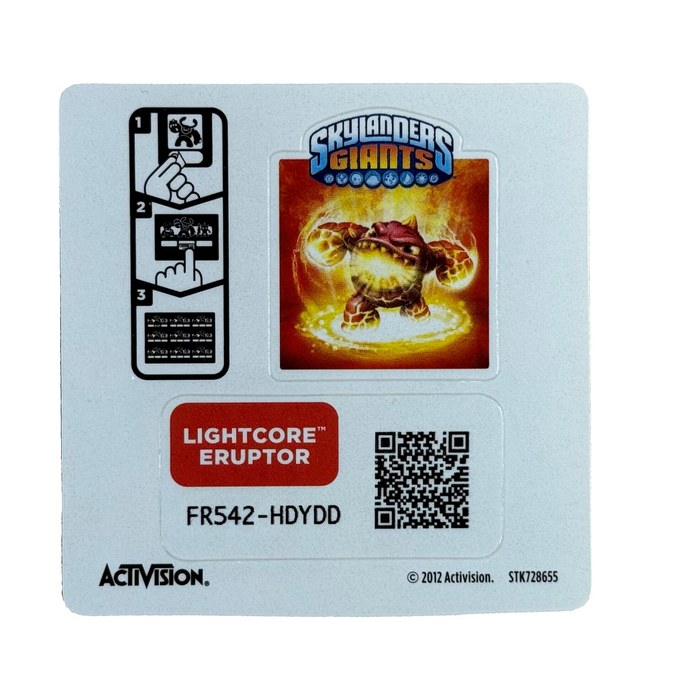Eruptor (LightCore) (Sticker Sheet) - for just $1! 