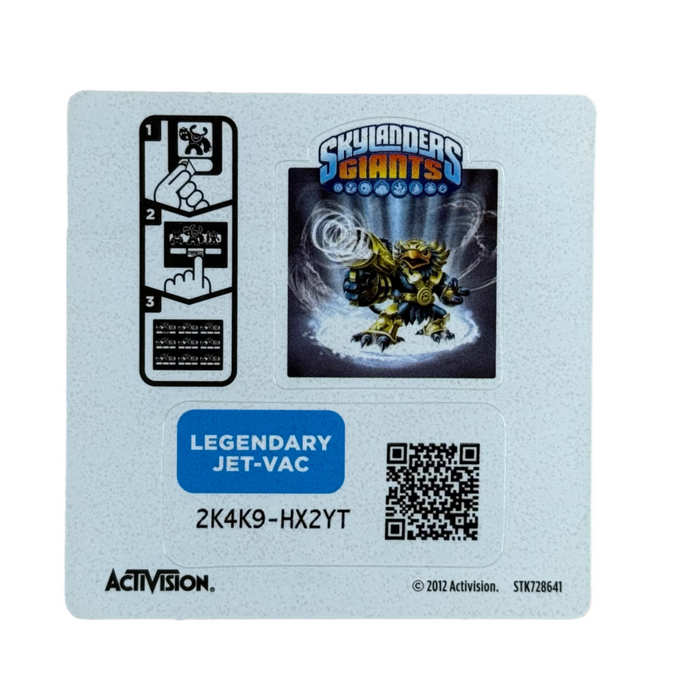 Jet-Vac (Legendary) (Sticker Sheet) - for just $3! 