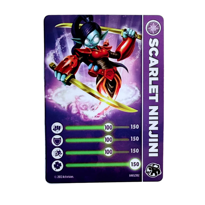 Ninjini (Scarlet) (Stat Card) - for just $2! 