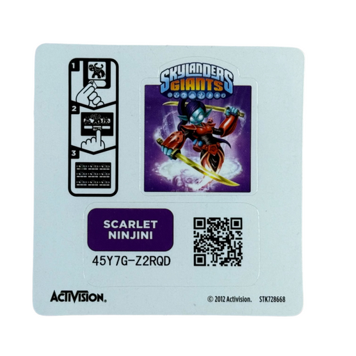 Ninjini (Scarlet) (Sticker Sheet) - for just $2! 
