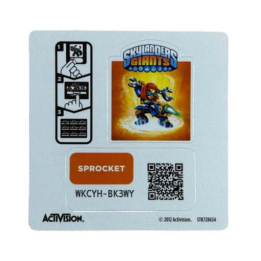 Sprocket (Series 1) (Sticker Sheet) - for just $1! 