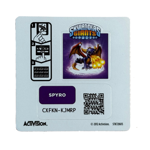 Spyro (Series 2) (Sticker Sheet) - for just $2! 