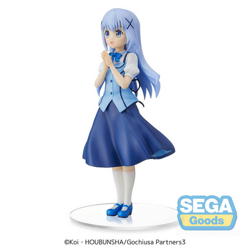 SEGA: Is the Order a Rabbit? BLOOM - Chino (Summer Uniform Ver.) Premium Figure - for just $26.99! 