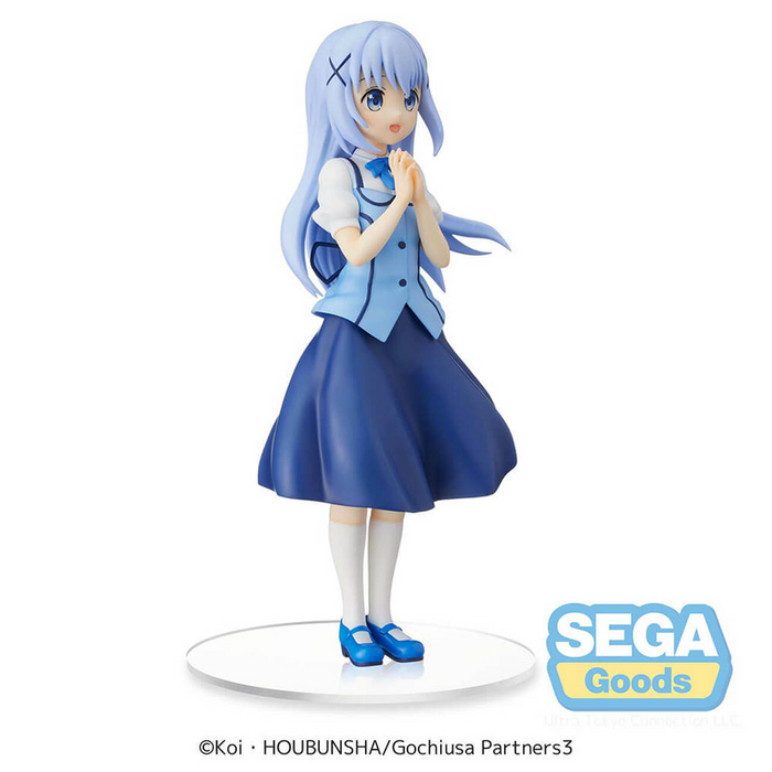 SEGA: Is the Order a Rabbit? BLOOM - Chino (Summer Uniform Ver.) Premium Figure - for just $26.99! 