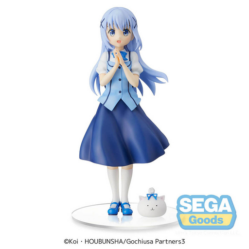 SEGA: Is the Order a Rabbit? BLOOM - Chino (Summer Uniform Ver.) Premium Figure - for just $26.99! 