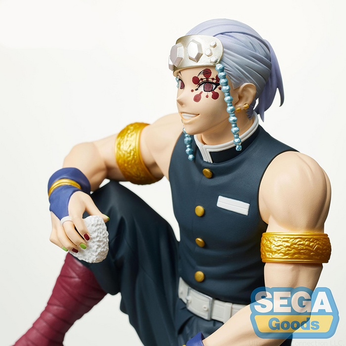 SEGA: Demon Slayer: Kimetsu no Yaiba - Tengen Uzui Perching Premium Figure - for just $28.99! 