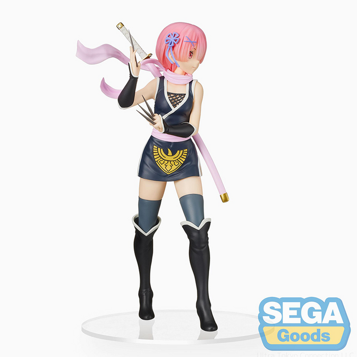 SEGA: Re:Zero Starting Life in Another World - Ram (Kunoichi Tobi Ver.) SPM Figure - for just $28.99! 