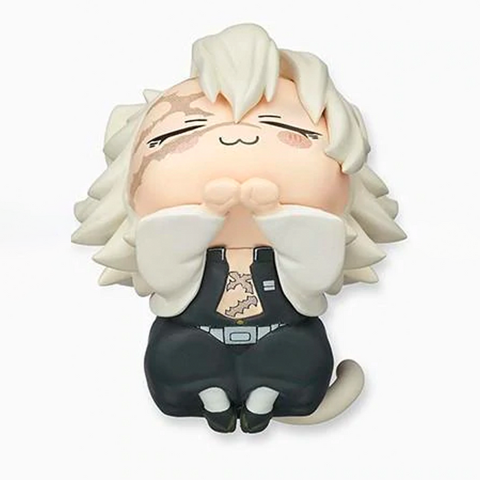 SEGA: Demon Slayer: Kimetsu no Yaiba - "The Hashira Gathered!" Ohiruneko Mini Figure Vol. 1 - Sanemi Shinazugawa - for just $27.99! 