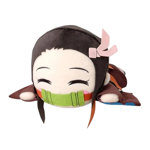 SEGA: Nesoberi Lay-Down Plush: Demon Slayer: Kimetsu no Yaiba - Nezuko Kamado (Smiling) - for just $29.99! 