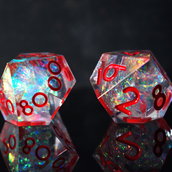 Shatter Sharp-Edged Resin Dice Set - Just $39.99! Shop now at Retro Gaming of Denver