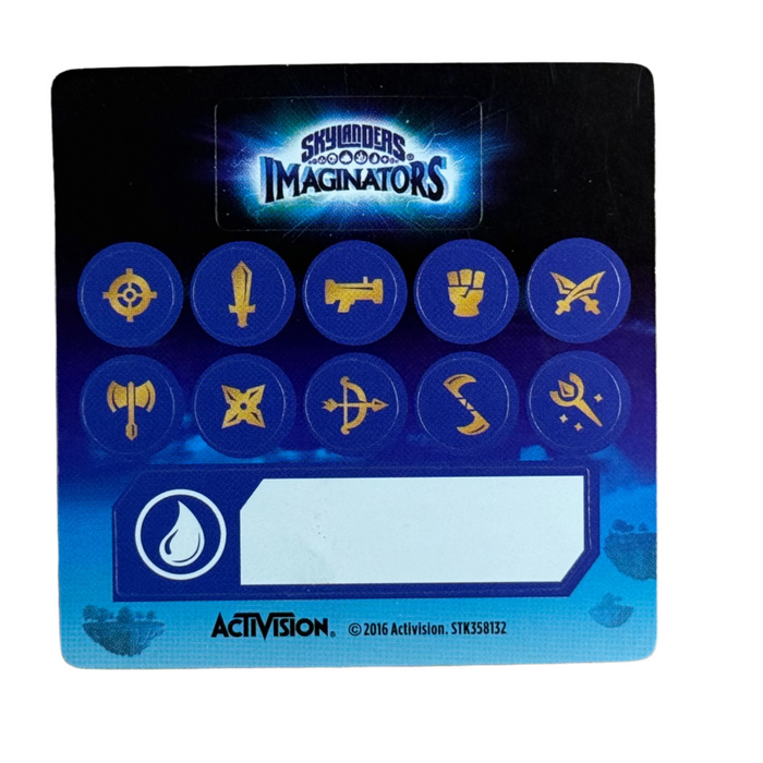 Water Element Creation Crystal (Sticker Sheet) - for just $8! 