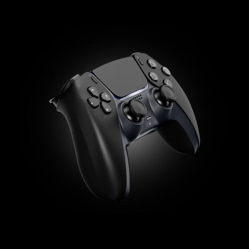MODDEDZONE MIDNIGHT BLACK PS5 CUSTOM MODDED CONTROLLER - for just $109.99! 