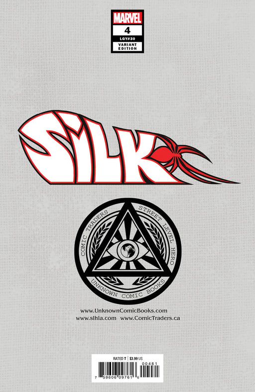 Silk #4 (Of 5) Unknown Comics Kael Ngu Exclusive Var (06/23/2021) (07/28/2021) - for just $10! 