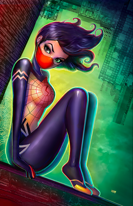 [Signed by Nathan Szerdy] EDGE OF SPIDER-VERSE #1 UNKNOWN COMICS NATHAN SZERDY EXCLUSIVE VIRGIN VAR [IN STOCK] - for just $40! 