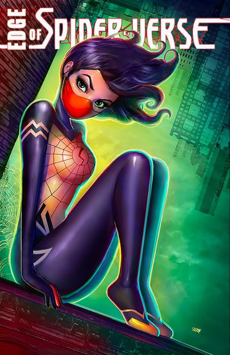 [Signed by Nathan Szerdy] EDGE OF SPIDER-VERSE #1 UNKNOWN COMICS NATHAN SZERDY EXCLUSIVE VAR [IN STOCK] - for just $25! 