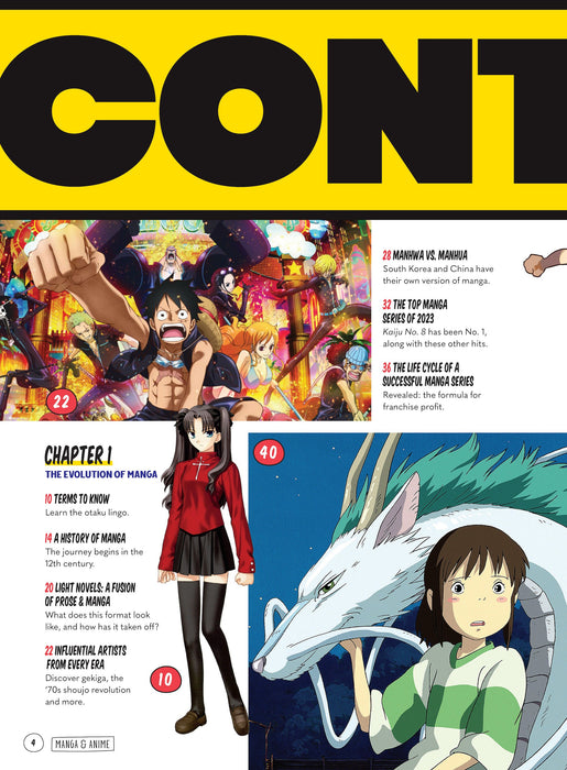 Manga & Anime - The Ultimate Guide: Japanese Comic Book, Series, Movies, Video Games, Fashion, Theme Park, Convention, Dragonball, Naruto, Kaiju No. 8, Akira, Ghost In The Shell & Megan Thee Stallion! - for just $13.99! 