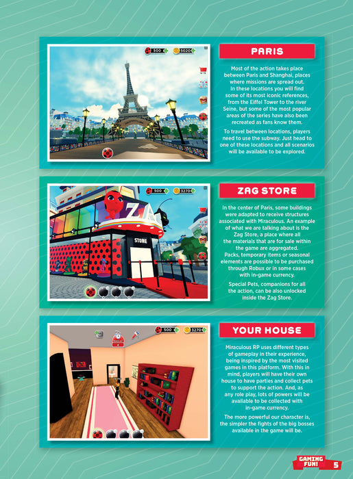 Roblox - Ultimate Guide: 50+ Pages Of Tips, Tricks & Secrets, Expert Hints, Posters, News, Playstation, Meta Quest, Virtual Reality Gaming, Barbie Dreamhouse Tycoon, Miraculous RP: Ladybug & Cat Noir! - for just $12.99! 