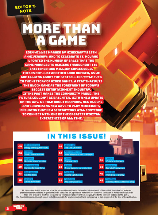 Minecraft - Essential Guide: Expert Tips & Tricks, Update 1.21, Block Building, Disney Adventure, Star Wars: Path Of The Jedi, Teenage Mutant Ninja Turtles, Legends, Dungeons, Mob, Free Maps & Poster! - for just $12.99! 