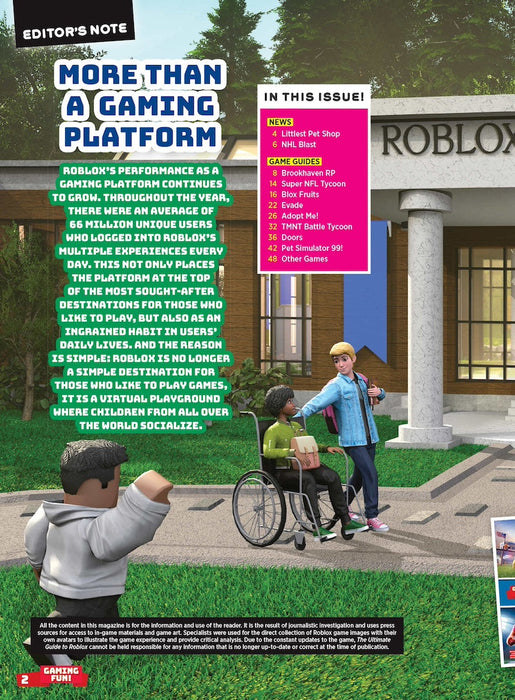 Roblox - 2024 Guide: 50+ Pages of Tips, Tricks & Secrets, Epic Updates, Littlest Pet Shop, NHL Blast, New Games, Super NFL Tycoon, Blox Fruits, Brookhaven RP, Evade, Doors, Adopt Me! & 2 Free Posters! - for just $12.99! 