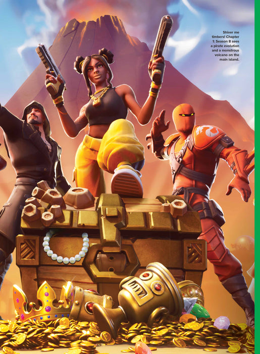 Fortnite - Ultimate Guide: Early Days, Cancellation, Battle Royale, Free-To-Play, Store, Ariana Grande Tour, Streamers, Crossovers, Mobile Feud, Legal Disputes, Streaming, Metaverse & 100 Skins Poster - for just $12.99! 