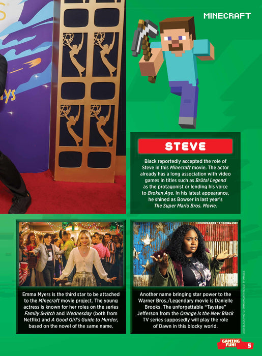 Minecraft - Essential Guide: Summer Update, Minecraft Movie, Jack Black, Wolf Armor, New Bat Design, Pots Storage, Strategies For Trial Chambers, Jurassic World, Star Wars, Nerf World, Maps & Posters! - for just $12.99! 