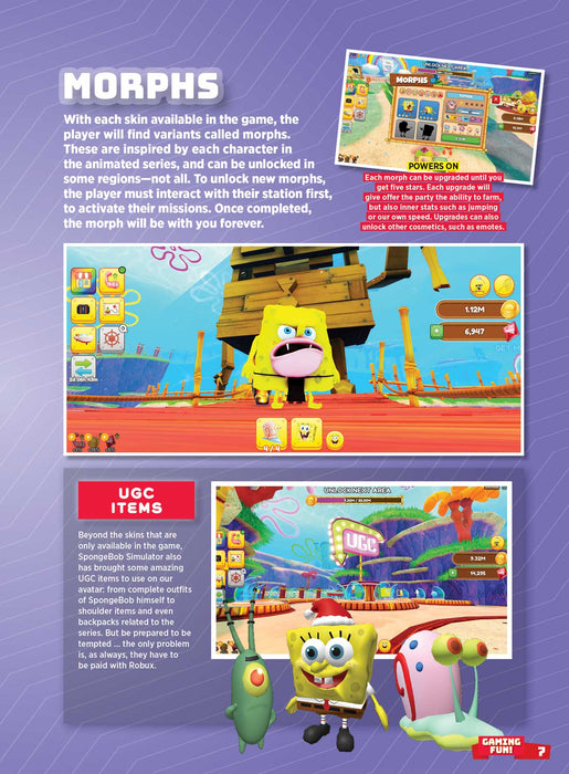 Roblox - Fan Guide: Expert Hints, Epic Updates, Jaws Infested Water, '80s Horror Throwback, SpongeBob Is Back, 50 Best Avatar Costumes, Griefville, Blox Fruits, Barbie DreamHouse Tycoon & Free Posters - for just $12.99! 